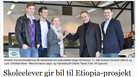 Drottningborg vervet seg til bil …