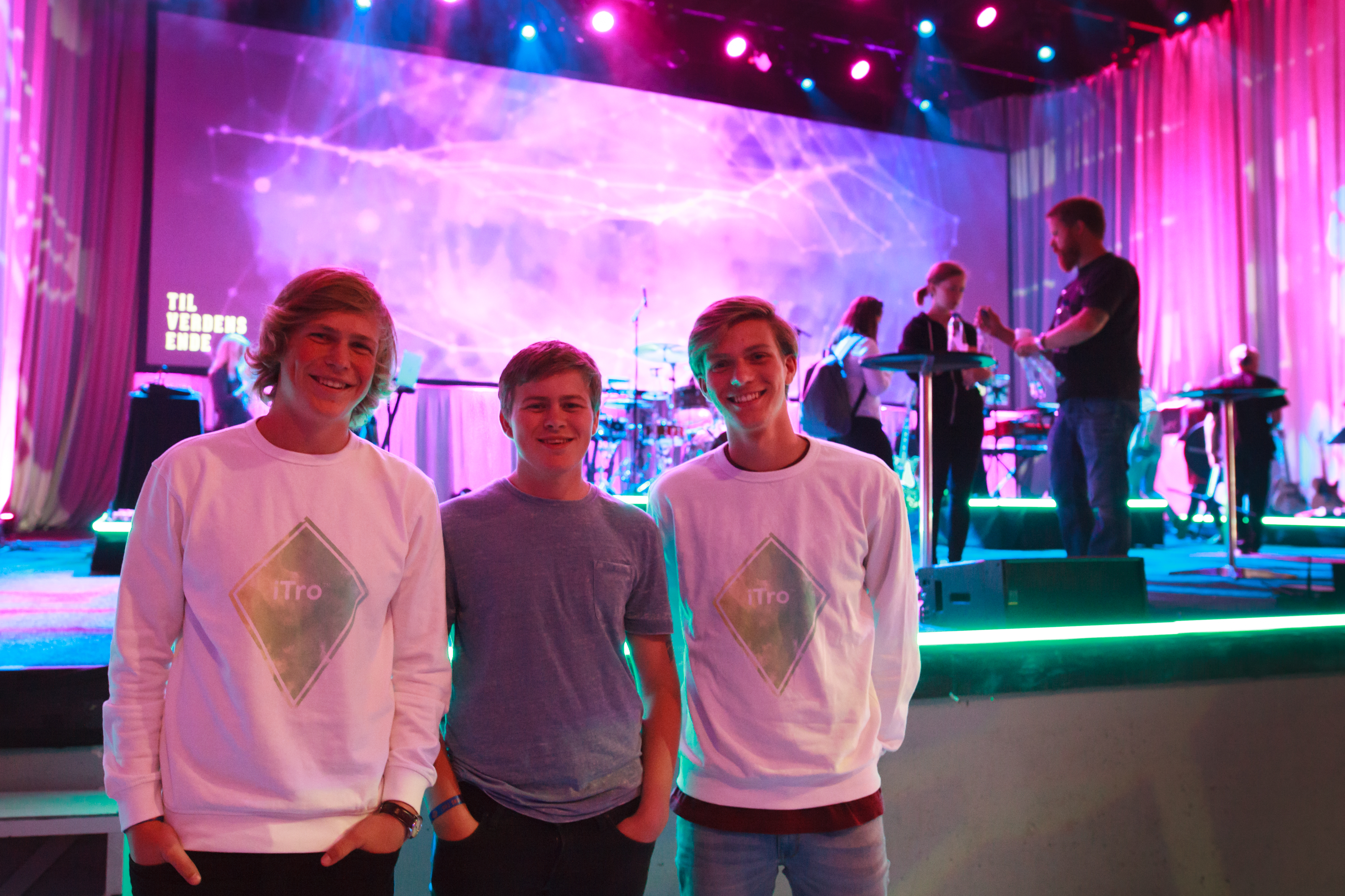 Førstegangsvelgere på politisk debatt