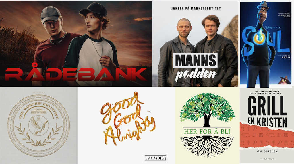 Den beste ungdomsserien på mange år, MANNSpodden, trosforsvar på lydbok og masse ny kristen musikk
