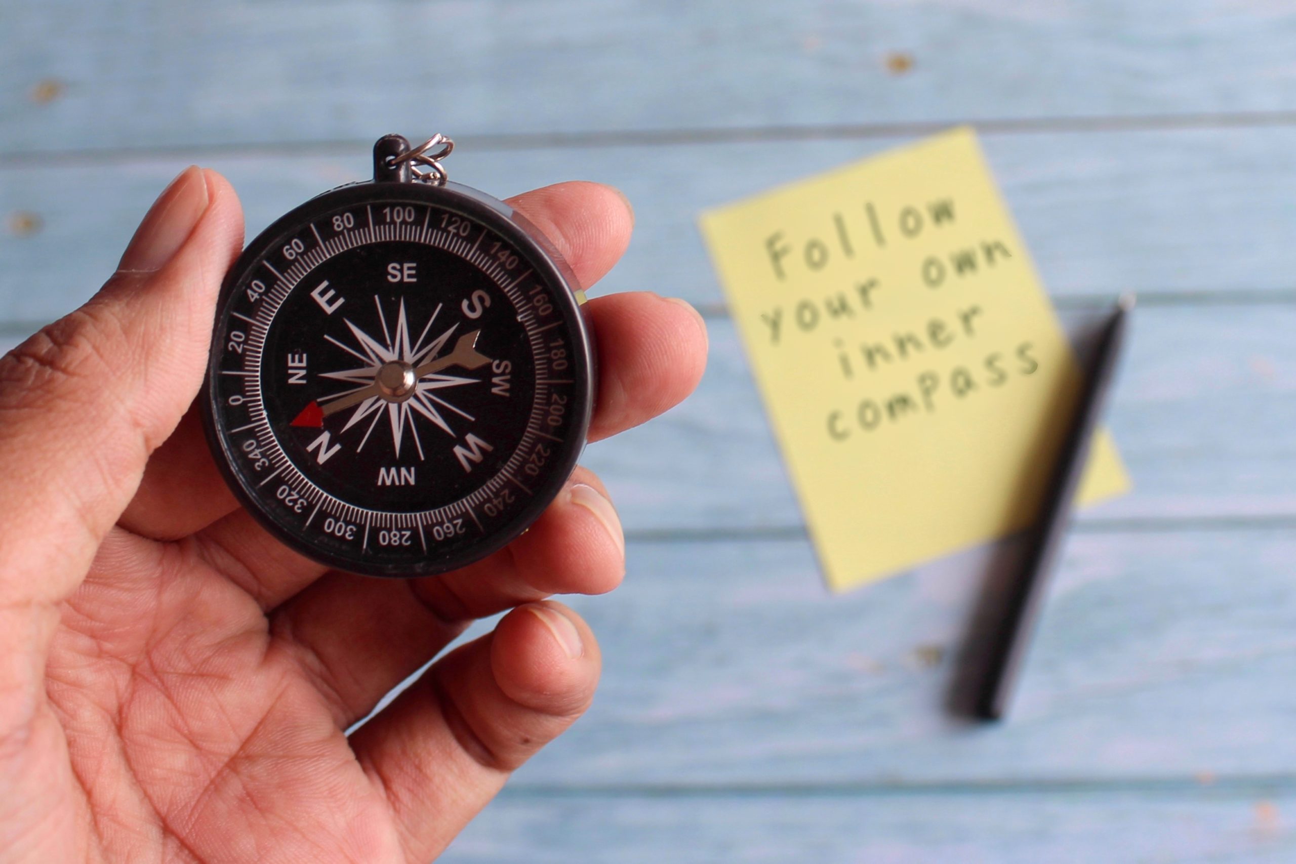«Følg ditt indre kompass»