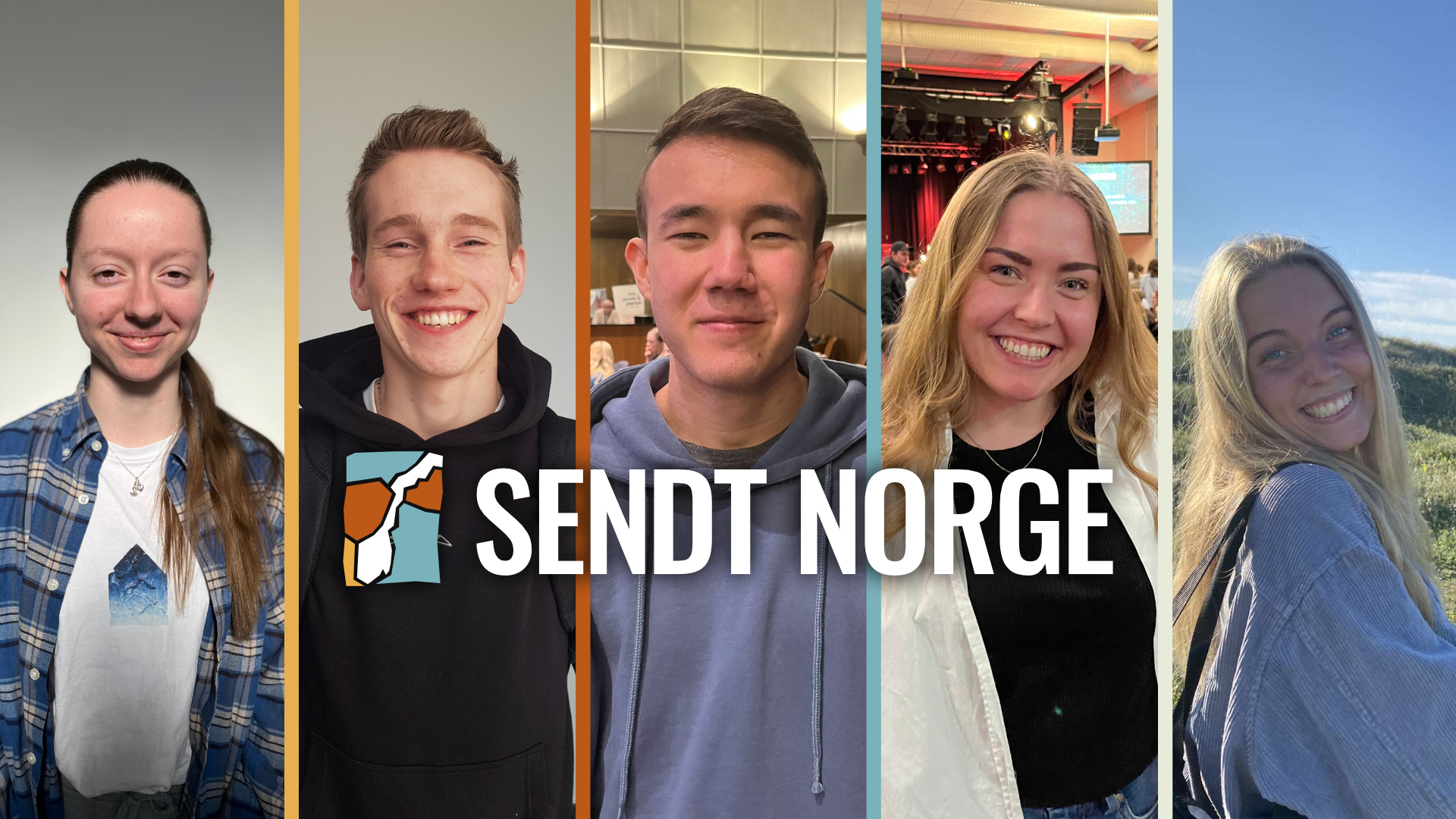 5 unge på Sendt-konferansen