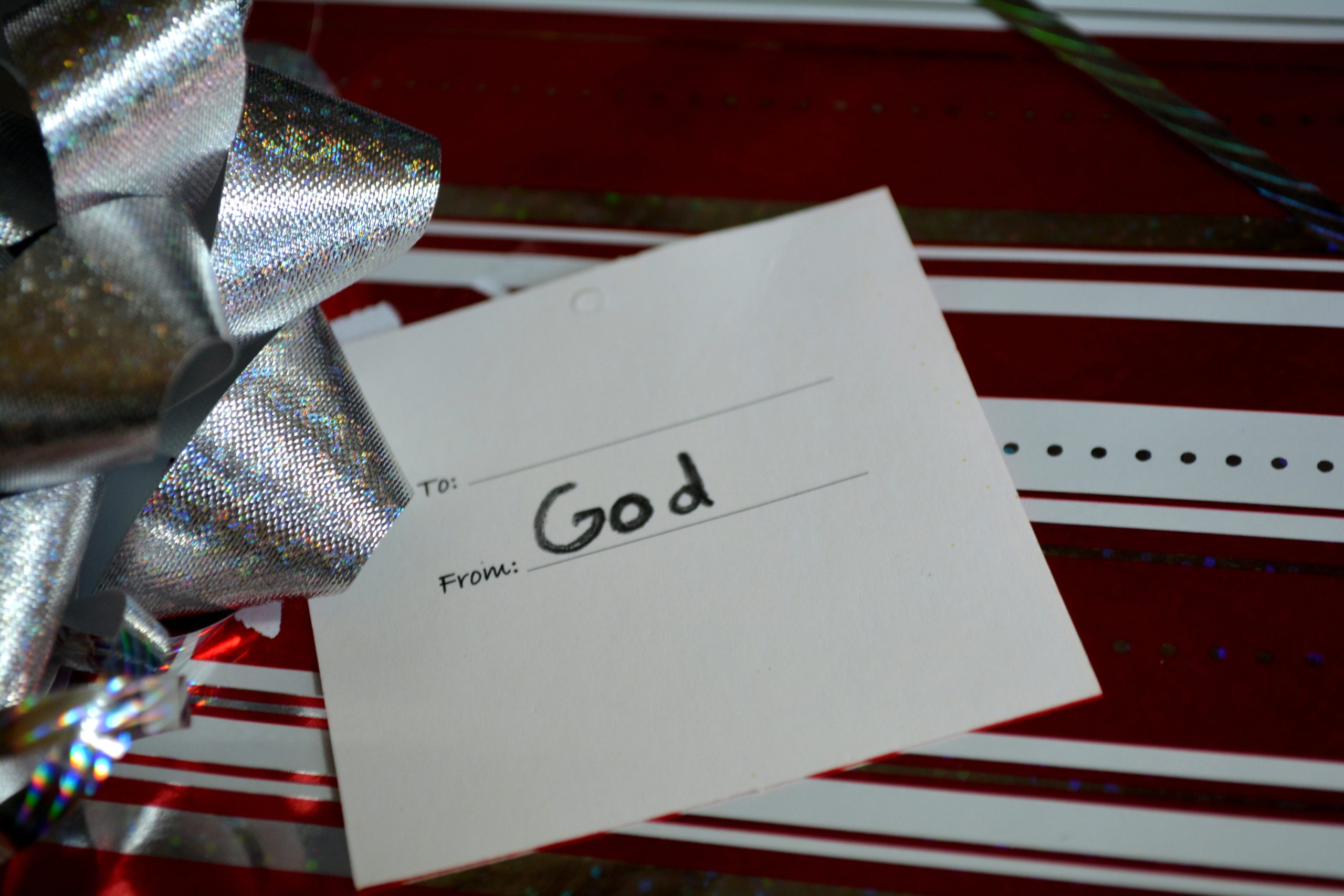 Har du tatt i mot gaven du har fått fra Gud?