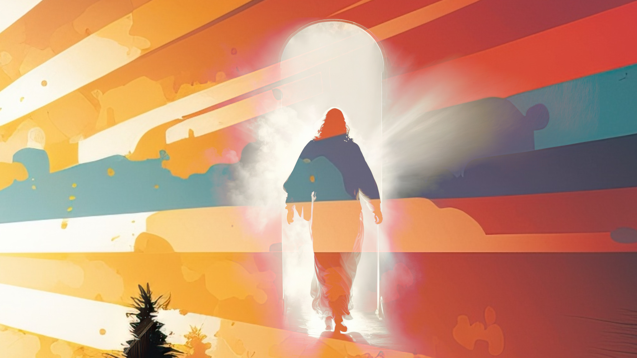 – Selv et lite stearinlys klarer å bryte igjennom i et mørkt rom. Lyset vinner alltid over mørket