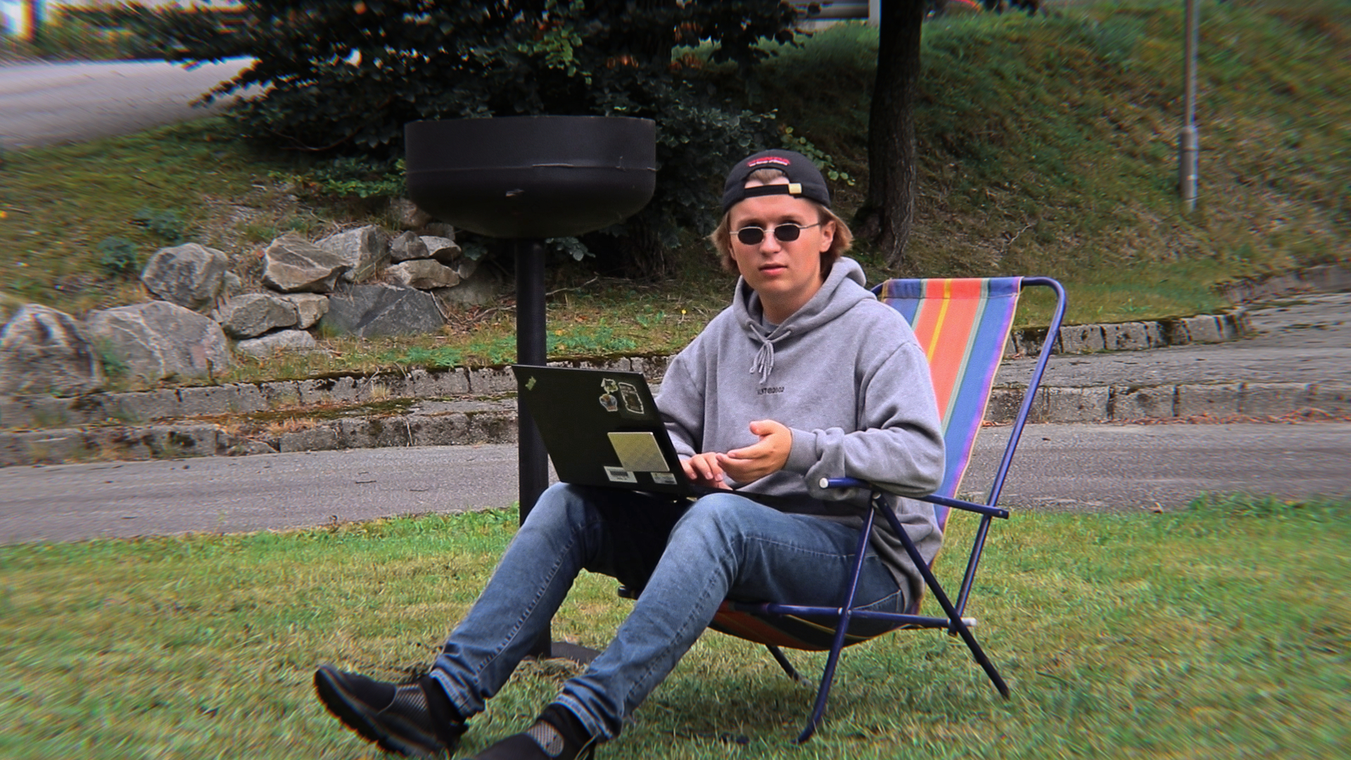 – Jeg kan kanskje ikke smi selv, men jeg kan i alle fall se på andre som smir