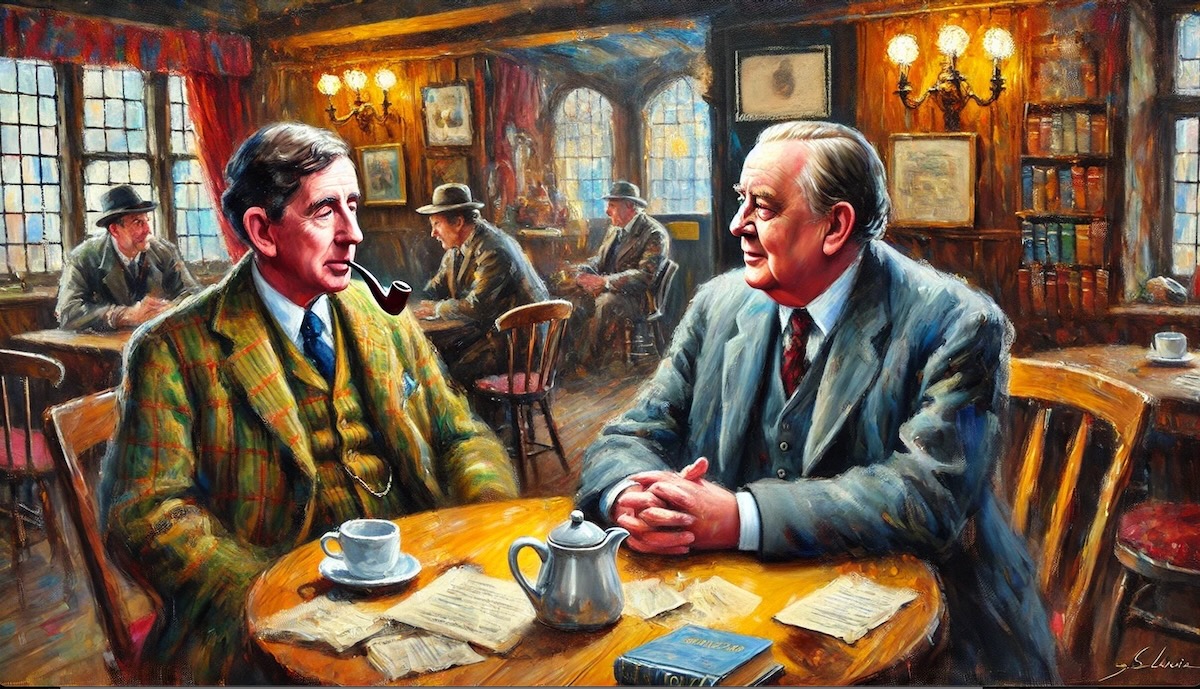 Da vennen hans døde, oppdaget C.S. Lewis at han mistet litt av den andre vennen sin også