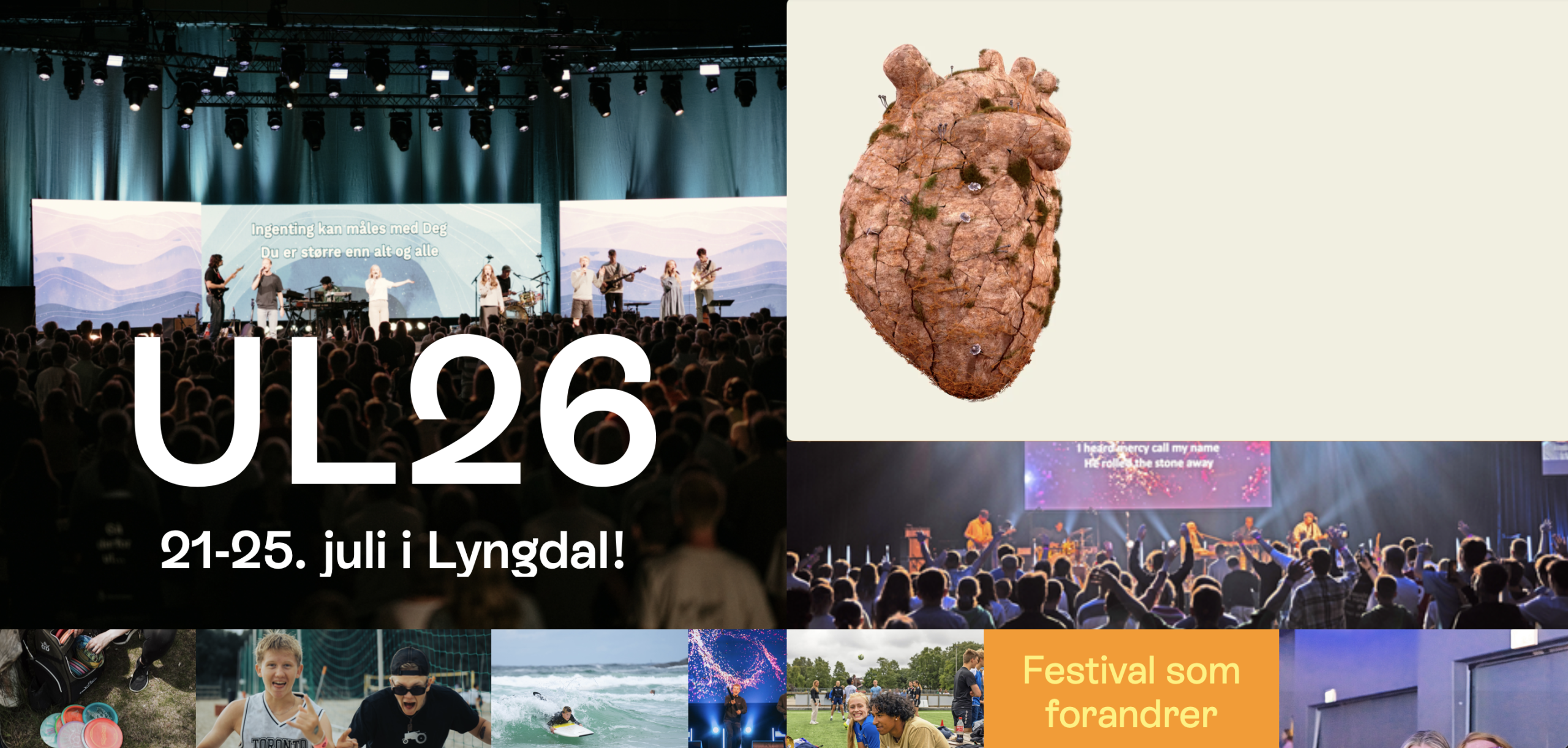 Stream møtene fra sommerfestivalen UL!